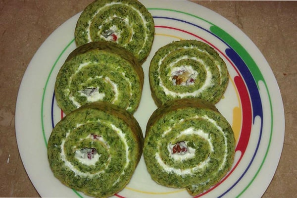 کوکو سبزی از انواع غذا رژیمی