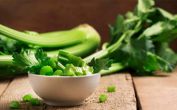 کرفس کم کالری ترین سبزی